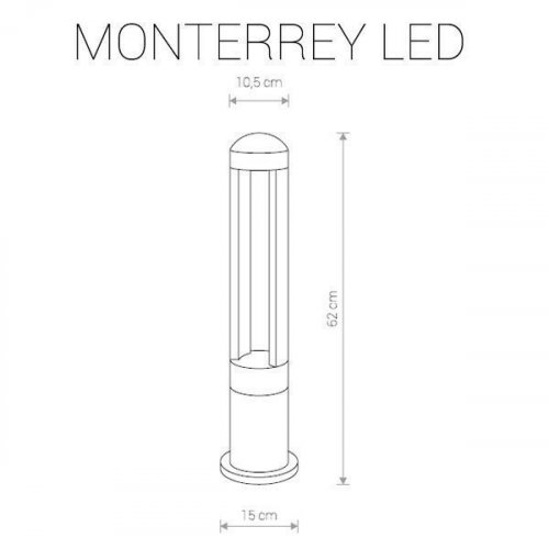 Парковый  светильник  Nowodvorski  9507  MONTERREY  LED  (11683)