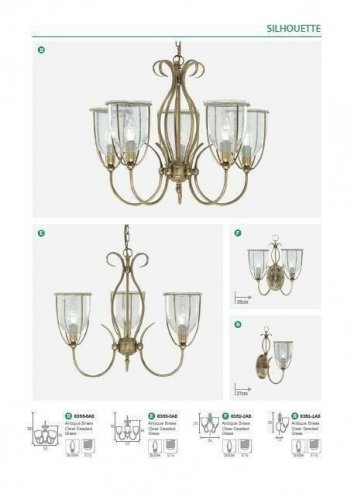 Бра Searchlight 6351-1AB Silhoutte (21307)