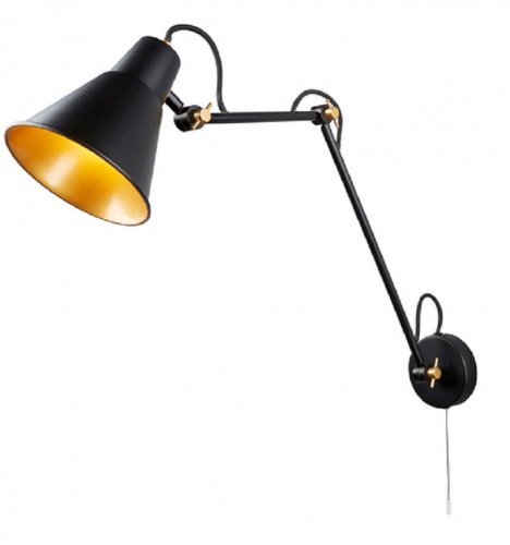 Настенный светильник Searchlight 7403BK Adjustable Wall Lights (21574)
