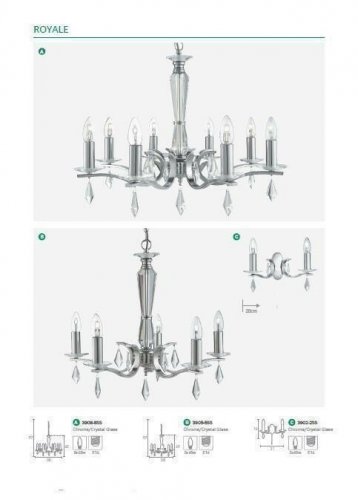 Бра Searchlight 3902-2SS Royale (21194)