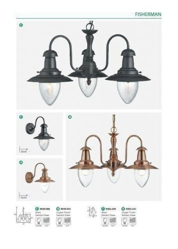 Бра Searchlight 5331-1CU Fisherman (21358)