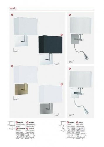 Бра  Searchlight  3550SS  Wall  (21325)