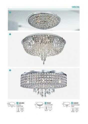 Люстра Searchlight 4139-9CC Orion (20521)