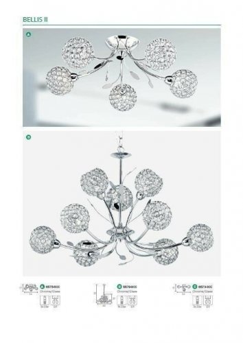 Люстра Searchlight 5579-9CC Bellis II (20526)