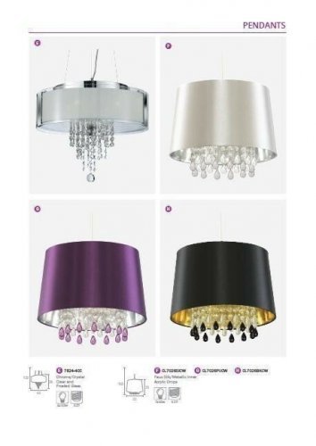 Люстра Searchlight CL7026SICW Venetian (20857)