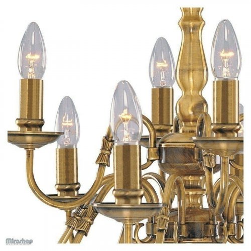 Люстра Searchlight 1019-12AB Flemish (20613) 
