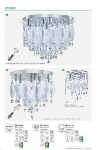 Люстра Searchlight 2456-6CC Spindle (20958)