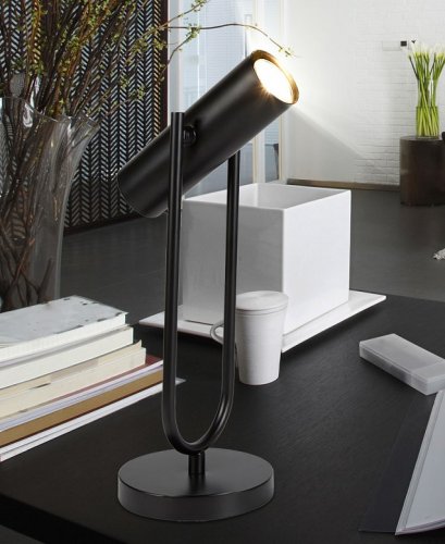 Настільна лампа Searchlight EU2791BK Telescope (21384) 