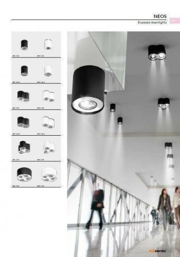 Світильник точковий Azzardo AZ0741 Neos 3 (white/chrome) (FH31433B-WH-CH) (76097)