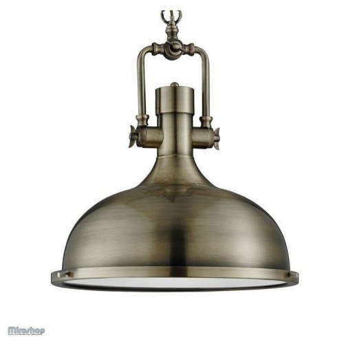 Підвісний світильник Searchlight 1322AB Industrial Pendants (21629) 