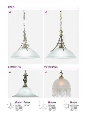 Підвісний світильник Searchlight 5224SS Linea (20525)