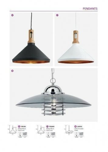 Підвісний світильник Searchlight 1300CC Hattie (21458)