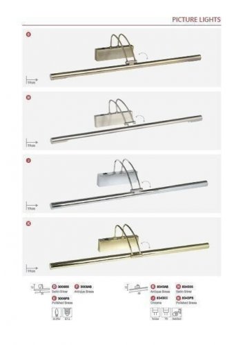 Підсвічування для картин Searchlight 8343SS LED Picture Lights (21631)