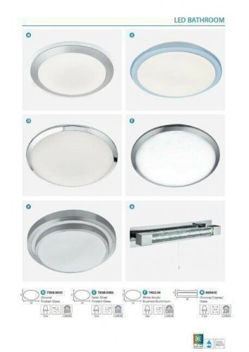 Світильник для ванною Searchlight 7402-34 LED Bathroom (20705) 