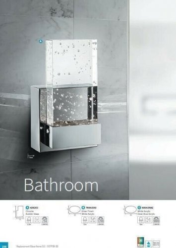 Светильник  для  ванной  Searchlight  7684-33SI  Bathroom  Flush  (20626)