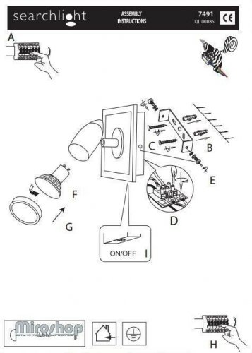 Спот Searchlight 7491 Comet (21115)