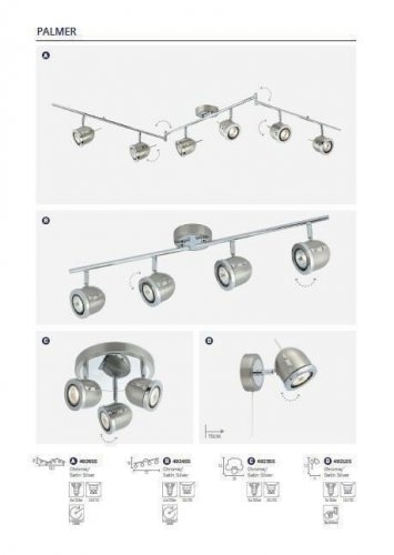 Спот Searchlight 4924SS Palmer (20871)