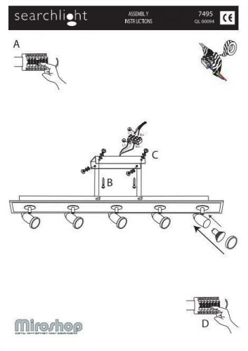 Спот Searchlight 7495 Comet (20968)