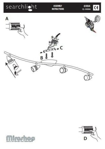 Спот Searchlight 6984SS Falcon (20939)