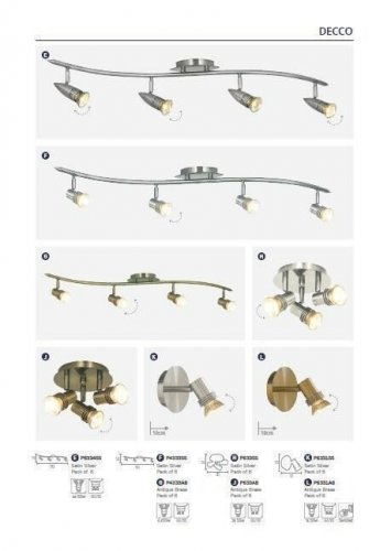 Спот Searchlight P6331SS Decco (20842)