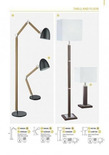 Торшер Searchlight EU8880BR Waverley (21491)