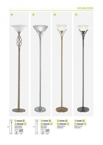 Торшер Searchlight EU5222SS Linea (21452)