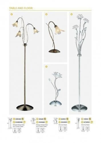 Торшер Searchlight EU7283CC Bellis (21653)