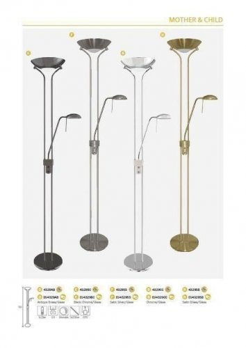 Торшер Searchlight EU4329SS Mother Child (21479) 