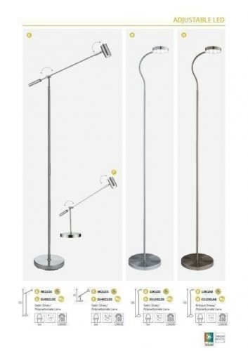 Торшер Searchlight EU1061SS Palm (20778)