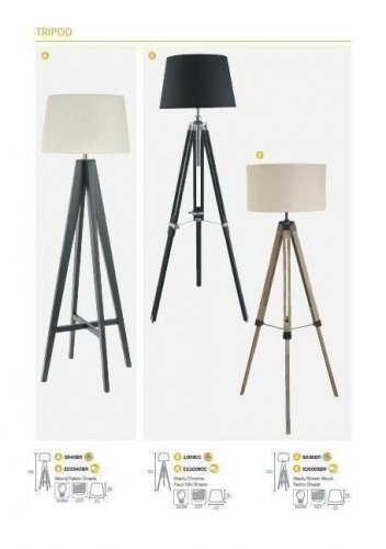 Торшер Searchlight EU3540BR Easel (21478)