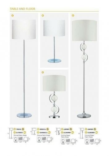 Торшер Searchlight EU2965WH Table and Floor (21420)