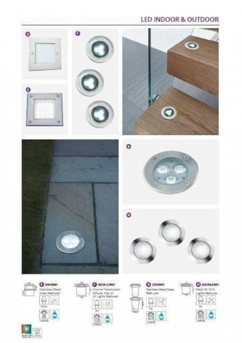 Ґрунтовий світильник Searchlight 2505WH LED Outdoor (21319)