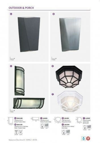 Вуличний світильник Searchlight 2942BK Outdoor (21239)