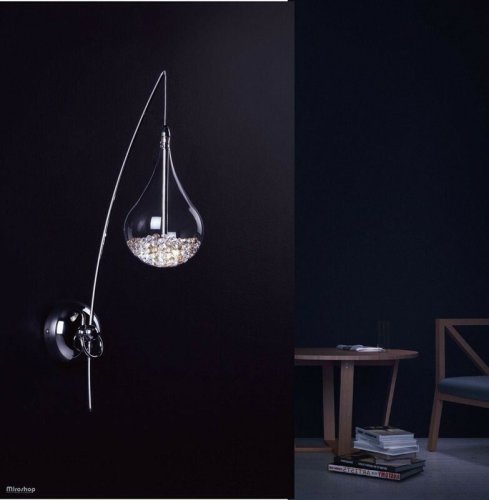 Бра Zuma Line W0226-01A-F4RK PERLE