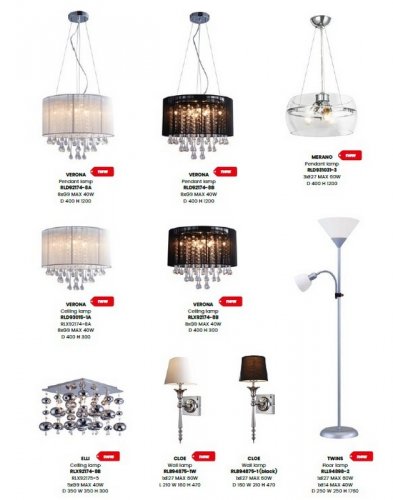 Настінний світильник Zuma Line RLB94875-1W CLOE 