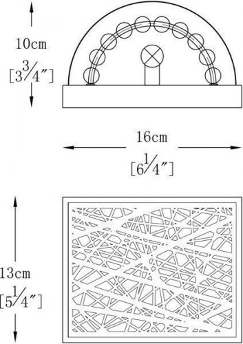 Бра Zuma Line W0066-01A-B5B5 BELLA