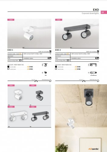 Спот Azzardo AZ3195 Exo 2 (black)