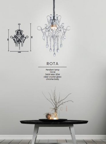 Люстра Zuma Line YSC14 ROTA 