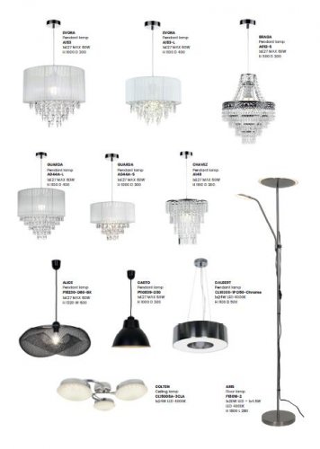 Люстра Zuma Line A146 CHAVEZ