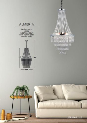 Люстра Zuma Line YSC01 ALMERIA