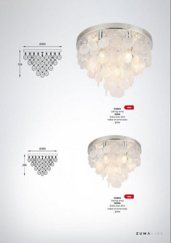 Люстра Zuma Line 18365L PARDO