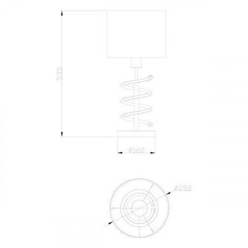 Настільна лампа Zuma Line TL180515-2 TINA
