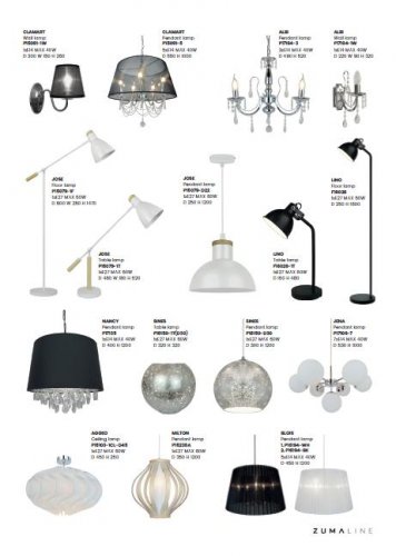 Настільна лампа Zuma Line F16026-1T LINO