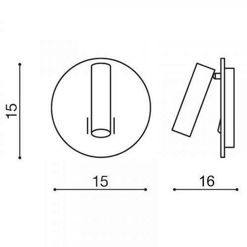 Спот Azzardo AZ3204 Faro (black)