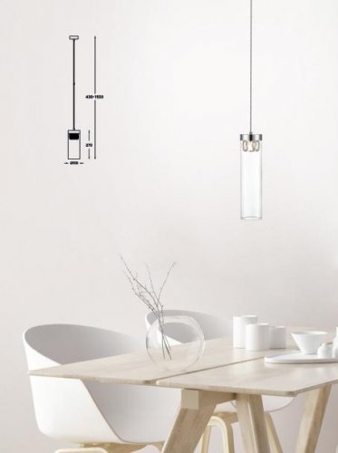 Підвісний світильник Zuma Line P0389-01D-F7AC GEM