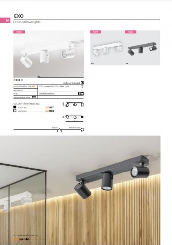 Спот Azzardo AZ3197 Exo 3 (black)