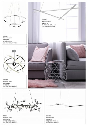 Підвісний світильник Zuma Line L180511-3 HURON