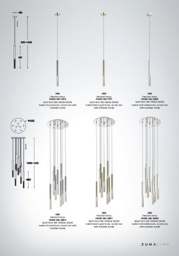 Підвісний світильник Zuma Line P0461-01E-F7F7 ONE