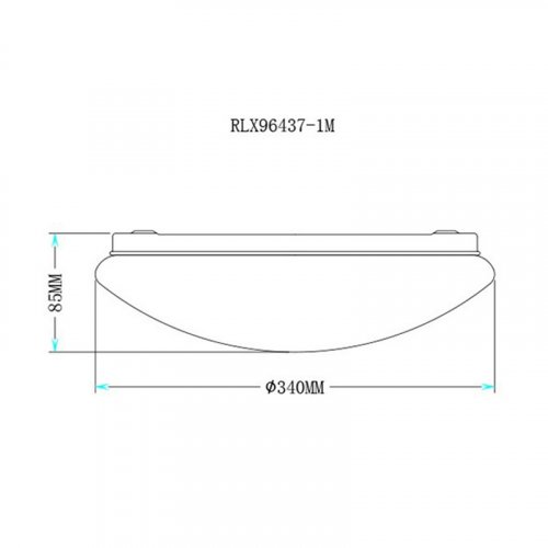 Потолочный  светильник  Zuma  Line  RLX96437-1M  CARPI