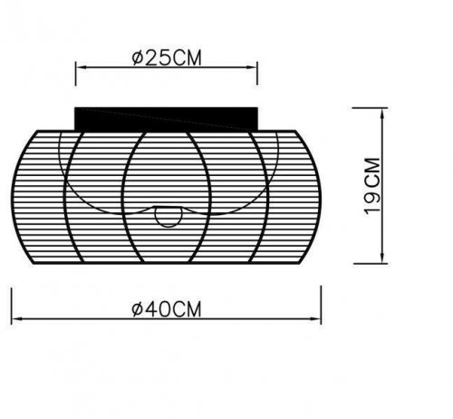 Потолочный светильник Zuma Line MX1104-2 (BLACK) TANGO